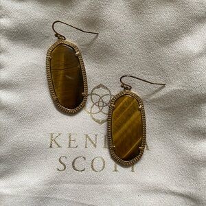 Kendra Scott Tiger Eye Small Danielle Earrings